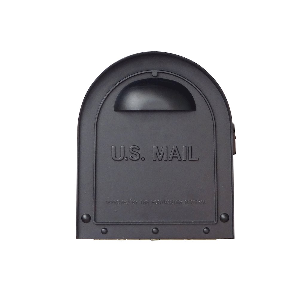 Classic Curbside Mailbox with Newspaper Tube. Picture 5