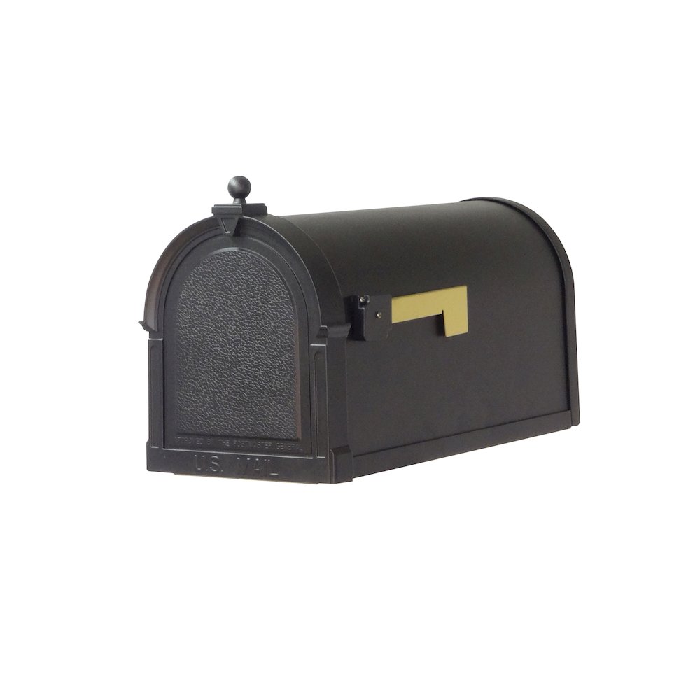 Curbside Mailbox with Locking Insert and Springfield Mailbox Post with Base. Picture 5