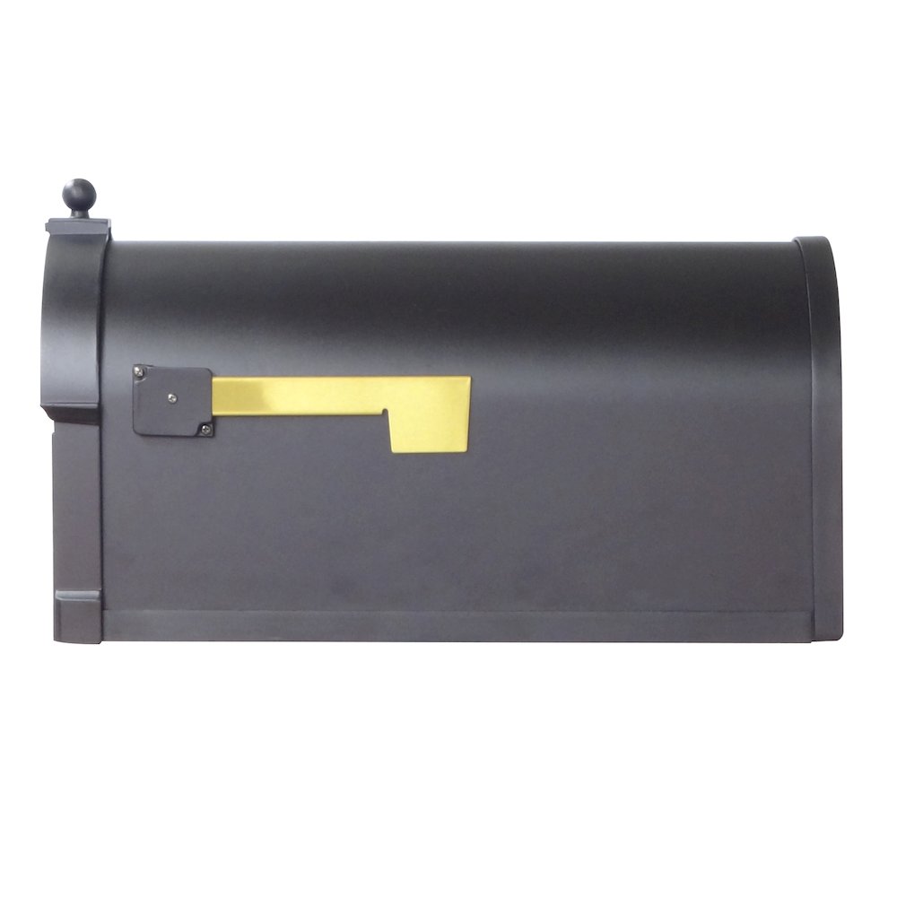Berkshire Curbside Mailbox with Front Address Numbers and Fresno Mailbox Post. Picture 5