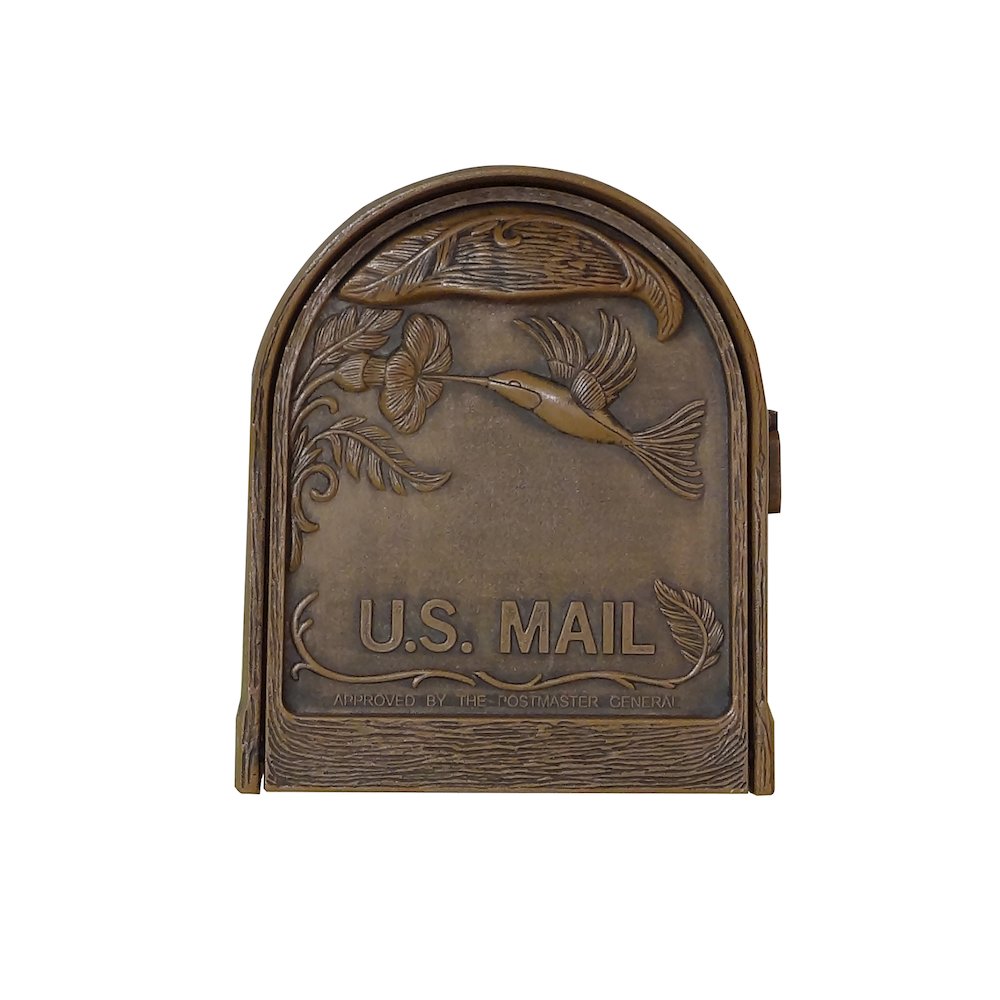 Hummingbird Curbside Mailbox and Fresno Mailbox Post. Picture 5