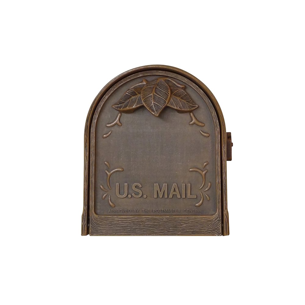 Floral Curbside Mailbox with Albion Mailbox Post. Picture 4