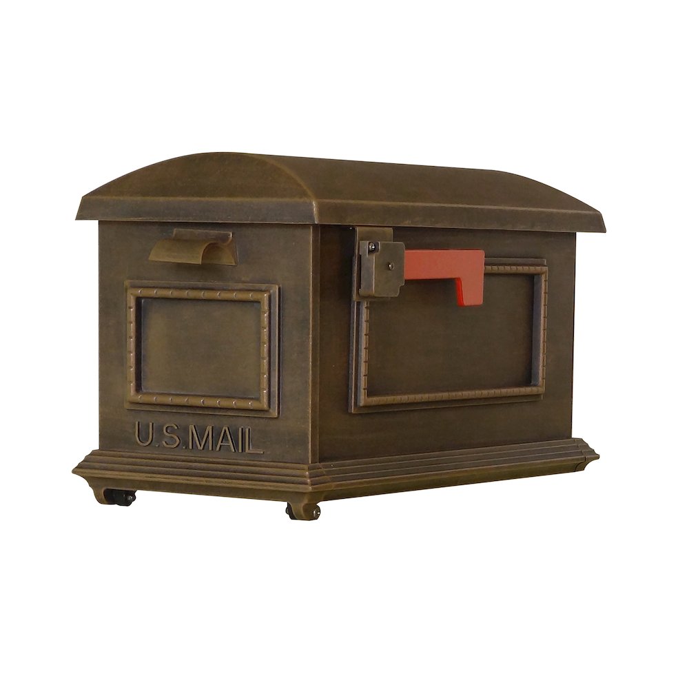 Traditional Curbside Mailbox and Fresno Mailbox Post. Picture 5