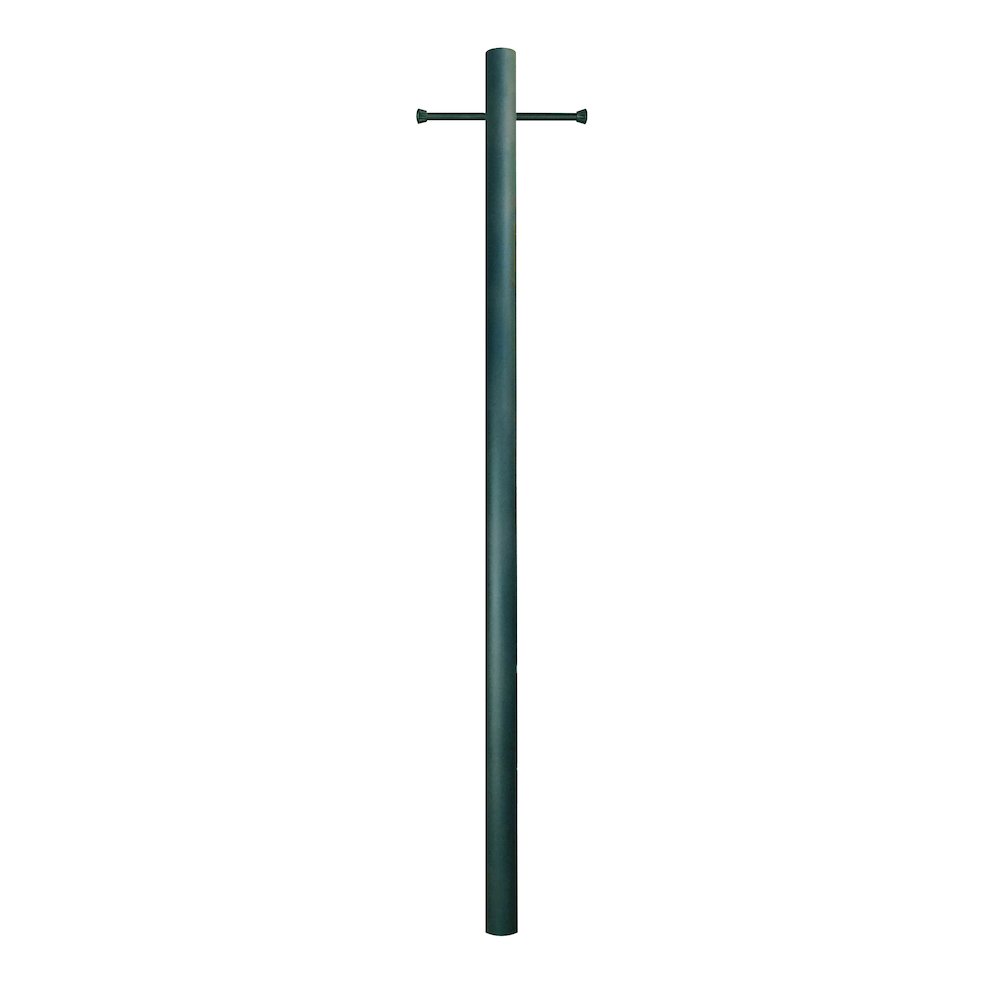 7' Smooth Aluminum Direct Burial Post with Ladder Rest. Picture 1