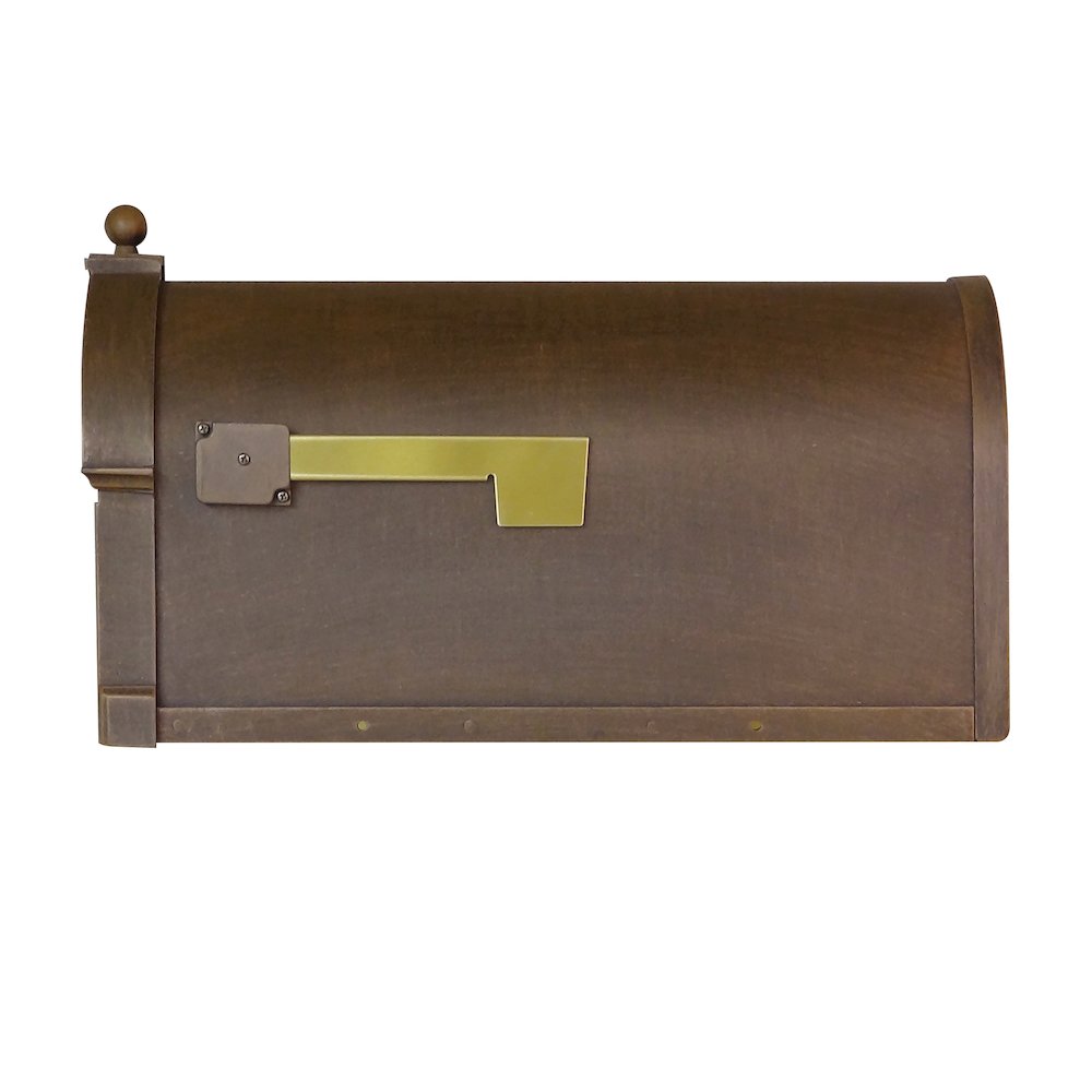 Berkshire Curbside Mailbox with Front Address Numbers and Richland Mailbox Post. Picture 8
