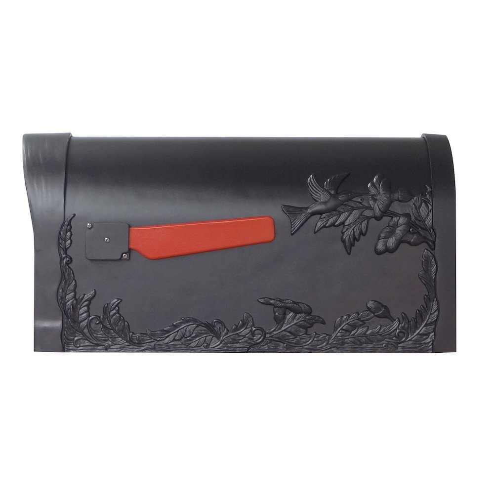 Hummingbird Curbside Mailbox with Locking Insert and Richland Mailbox Post. Picture 7