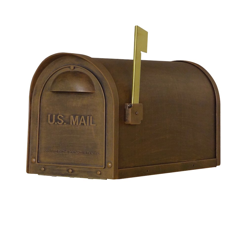 Classic Curbside Mailbox with Locking Insert and Richland Mailbox Post. Picture 9