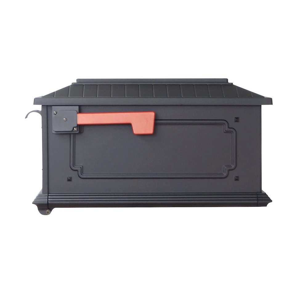 Kingston Curbside Mailbox and Springfield Mailbox Post with Base. Picture 8