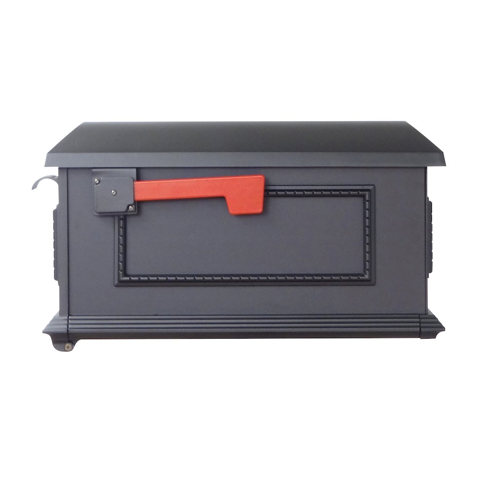 Traditional Curbside Mailbox and Springfield Mailbox Post with Base. Picture 8