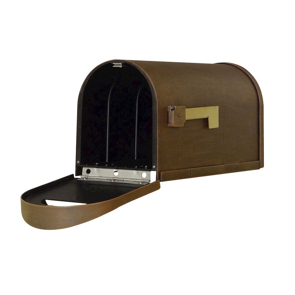 Classic Curbside Mailbox, Locking Insert and Fresno Mailbox Post. Picture 9