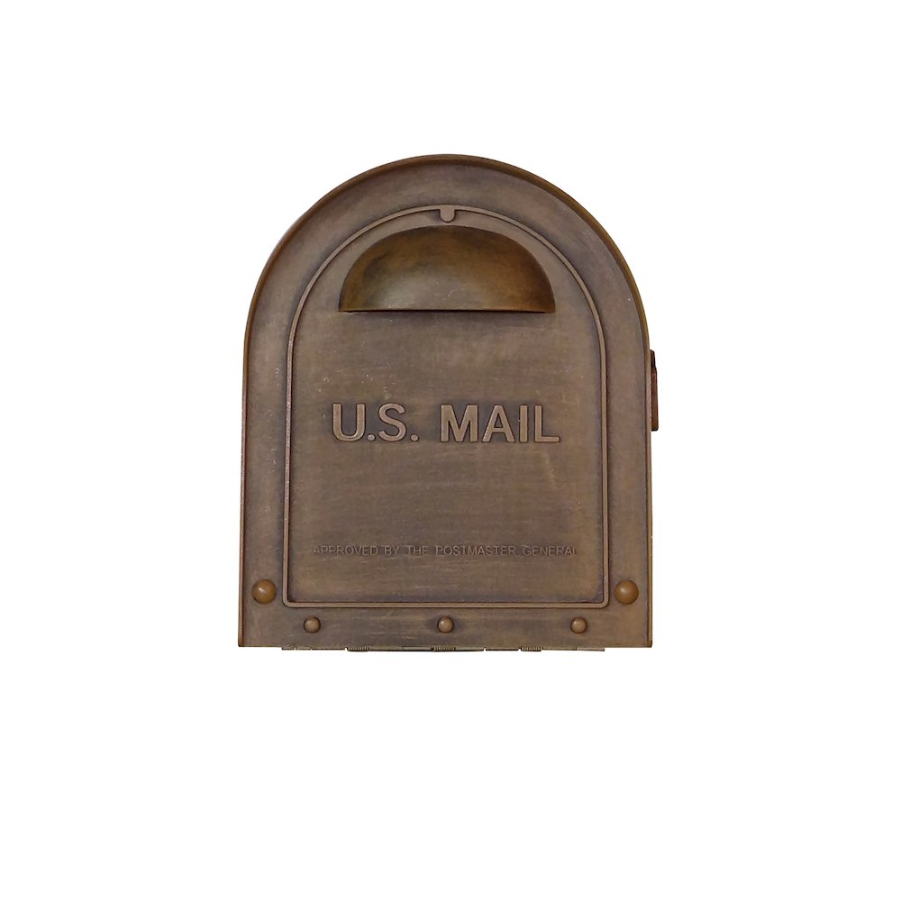 Classic Curbside Mailbox, Locking Insert and Fresno Mailbox Post. Picture 10
