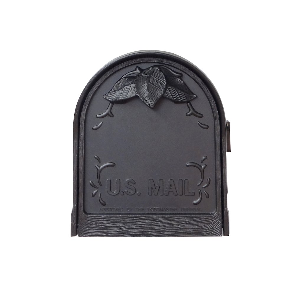 Floral Curbside Mailbox with Locking Insert and Ashland Mailbox Post. Picture 8