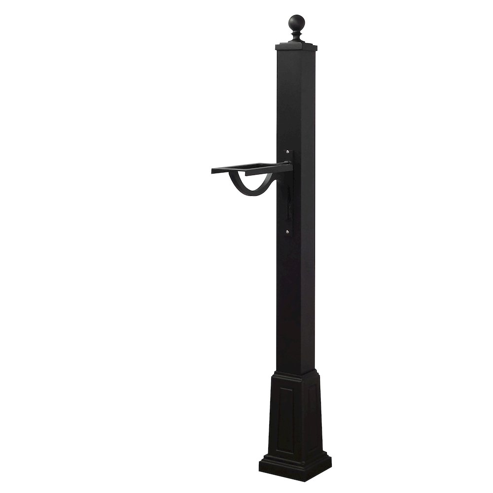 Curbside Mailbox with Locking Insert and Springfield Mailbox Post with Base. Picture 9