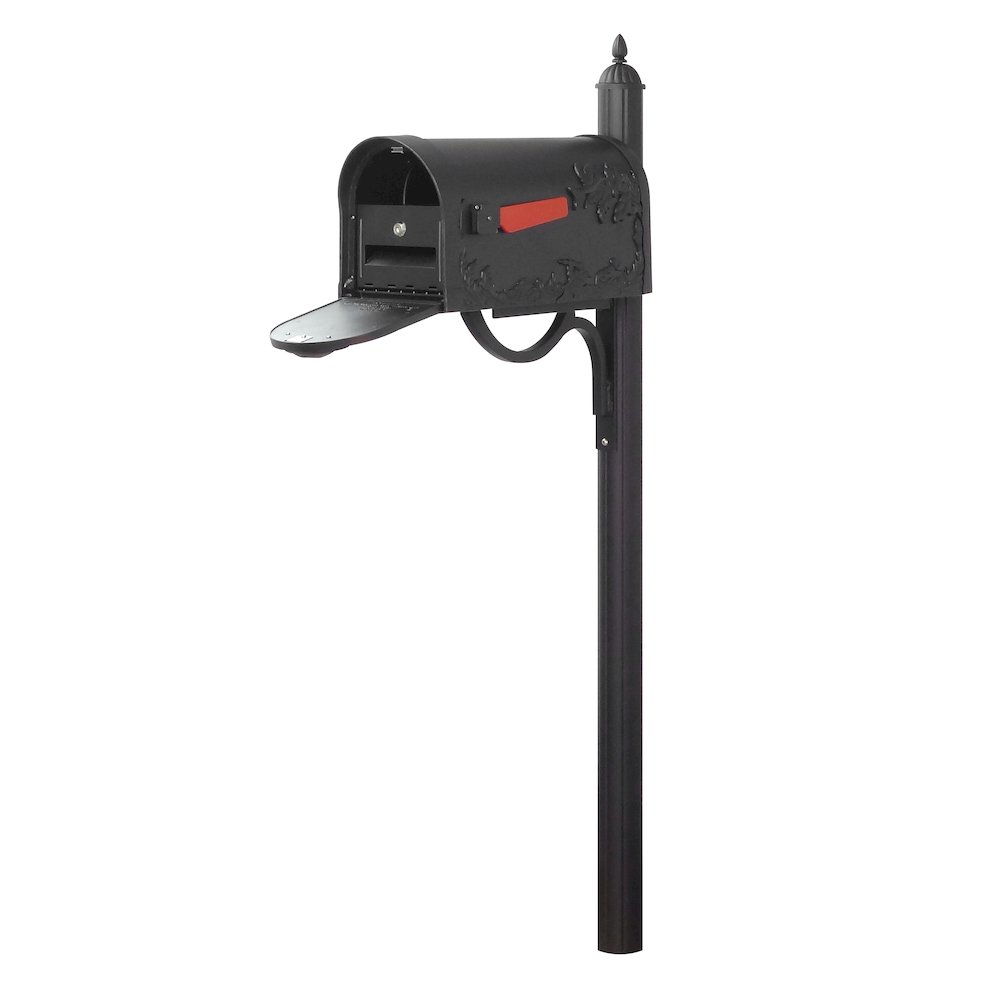 Hummingbird Curbside Mailbox with Locking Insert and Richland Mailbox Post. Picture 1