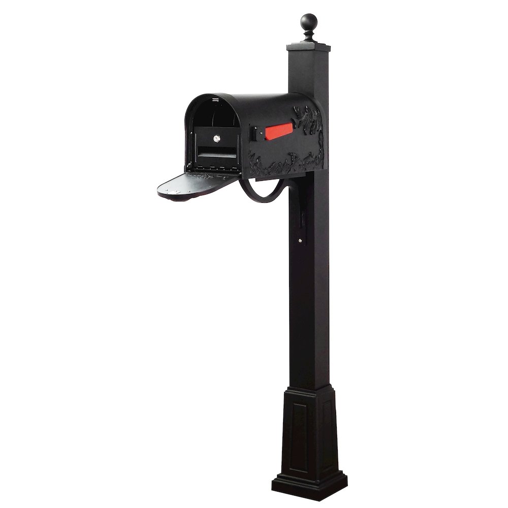 Hummingbird Curbside Mailbox with Locking Insert and Springfield Mailbox. Picture 1