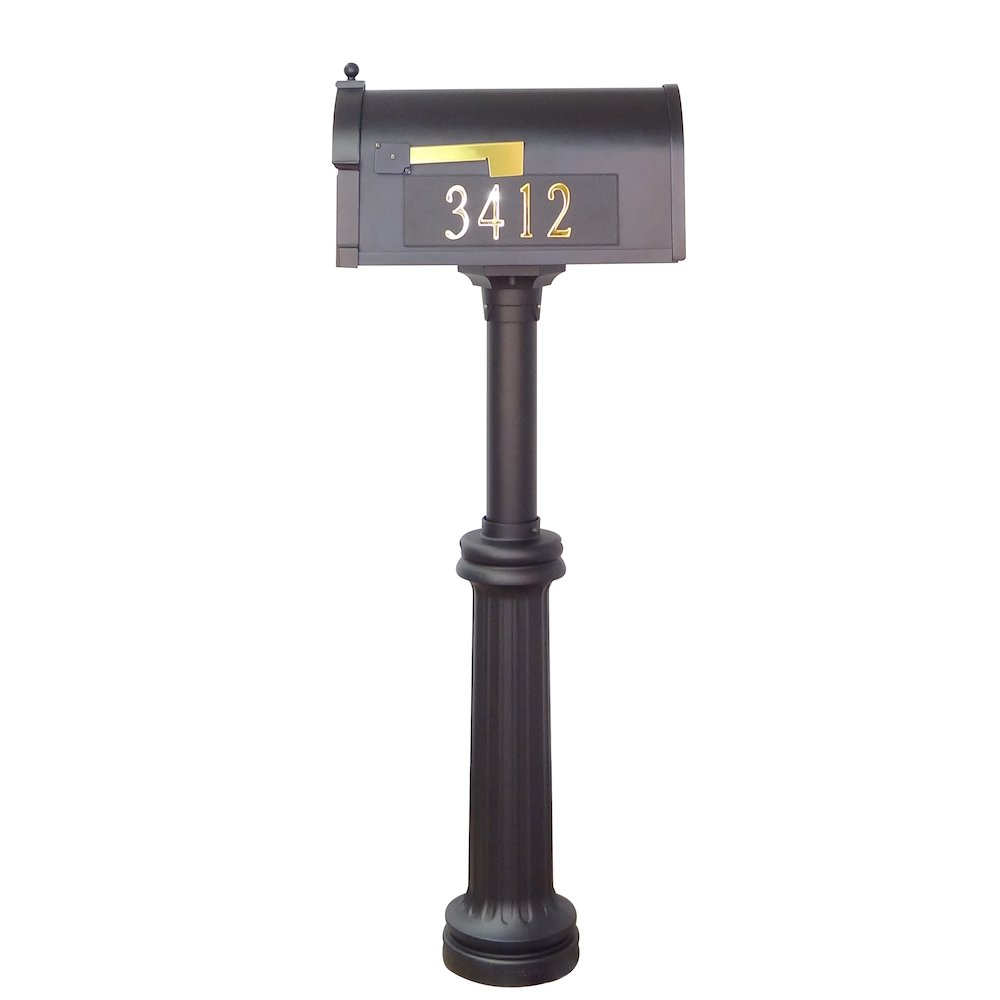 Curbside Mailbox with Front and Side Address Numbers. Picture 4