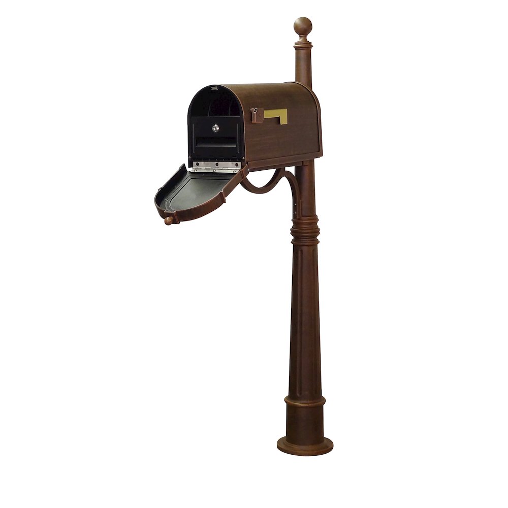 Curbside Mailbox with Front Address Numbers. Picture 1