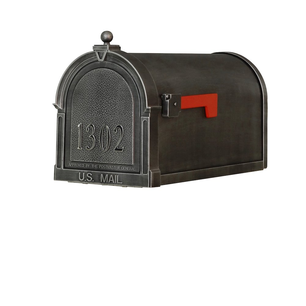 Berkshire Curbside Mailbox with Front Numbers. Picture 1