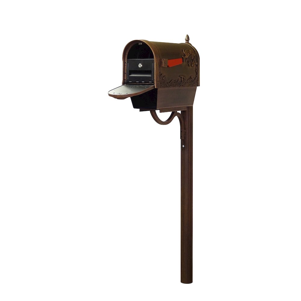 Hummingbird Curbside Mailbox with Paper Tube. Picture 1