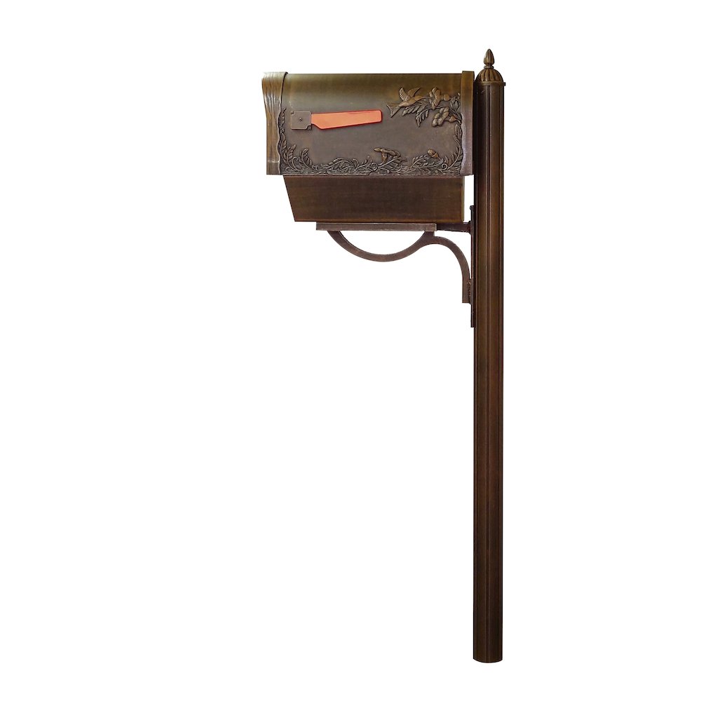 Hummingbird Curbside Mailbox with Paper Tube. Picture 3
