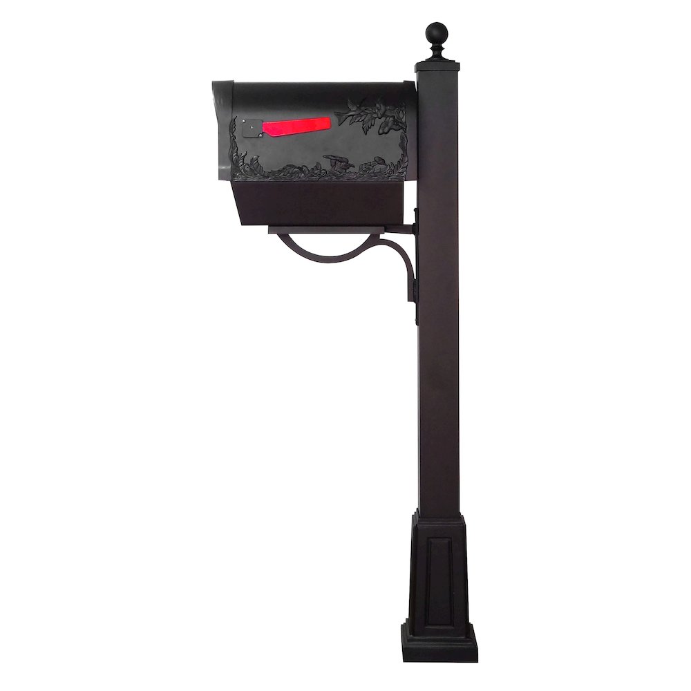 Hummingbird Curbside Mailbox with Newspaper Tube and Springfield Mailbox. Picture 4