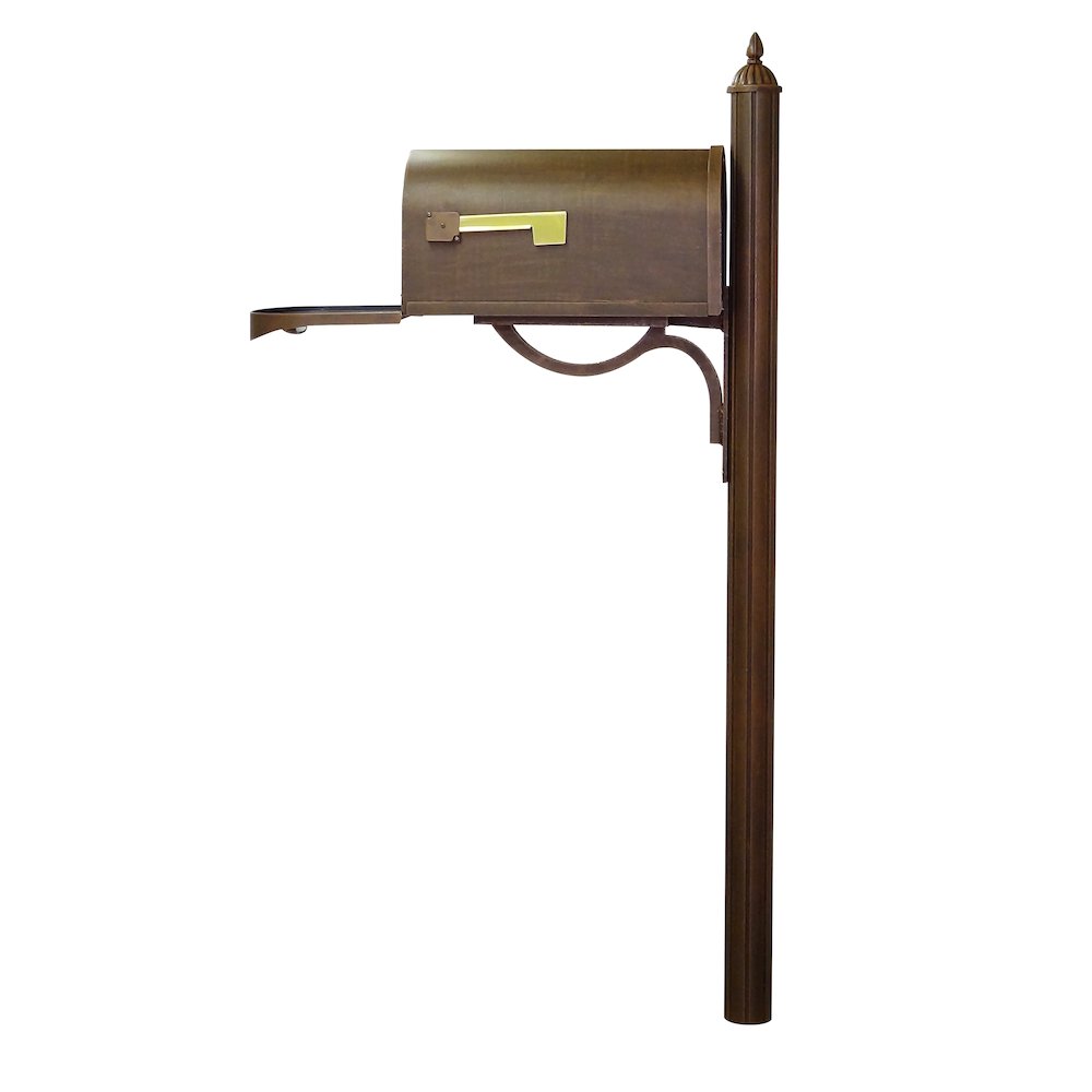 Classic Curbside Mailbox with Locking Insert and Richland Mailbox Post. Picture 6