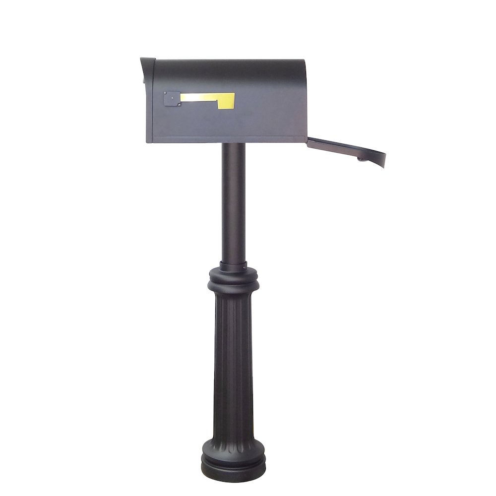 Classic Curbside Two Door Mailbox and Bradford Mailbox Post. Picture 7