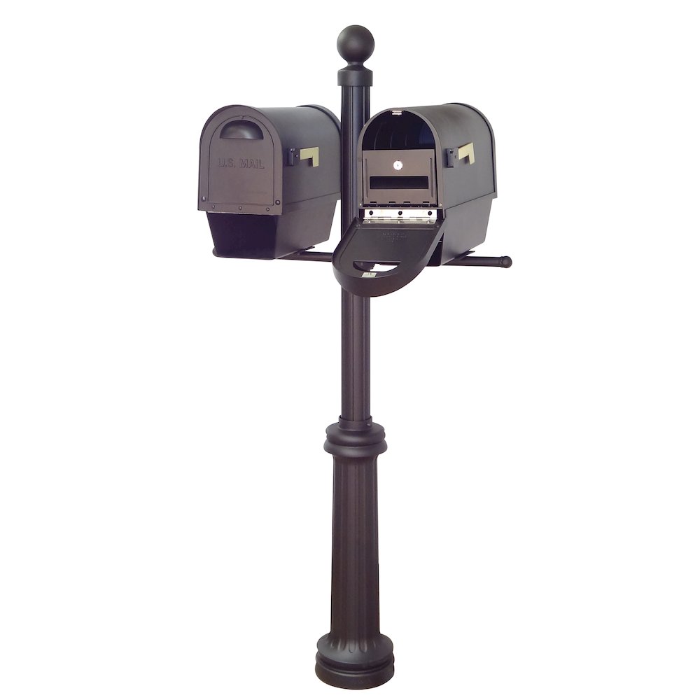 Curbside Mailboxes with Newspaper Tube, Locking Inserts. Picture 1