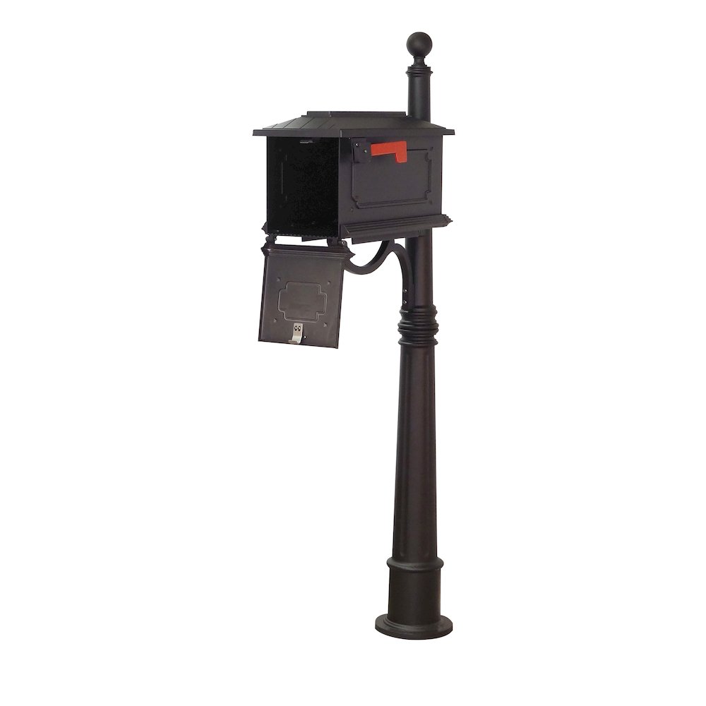 Kingston Curbside Mailbox and Ashland Decorative Aluminum Durable Mailbox Post. Picture 3