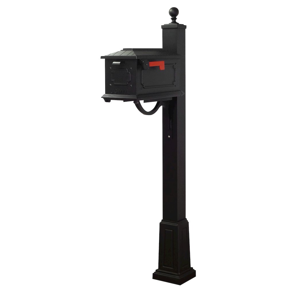 Kingston Curbside Mailbox and Springfield Mailbox Post with Base. Picture 1