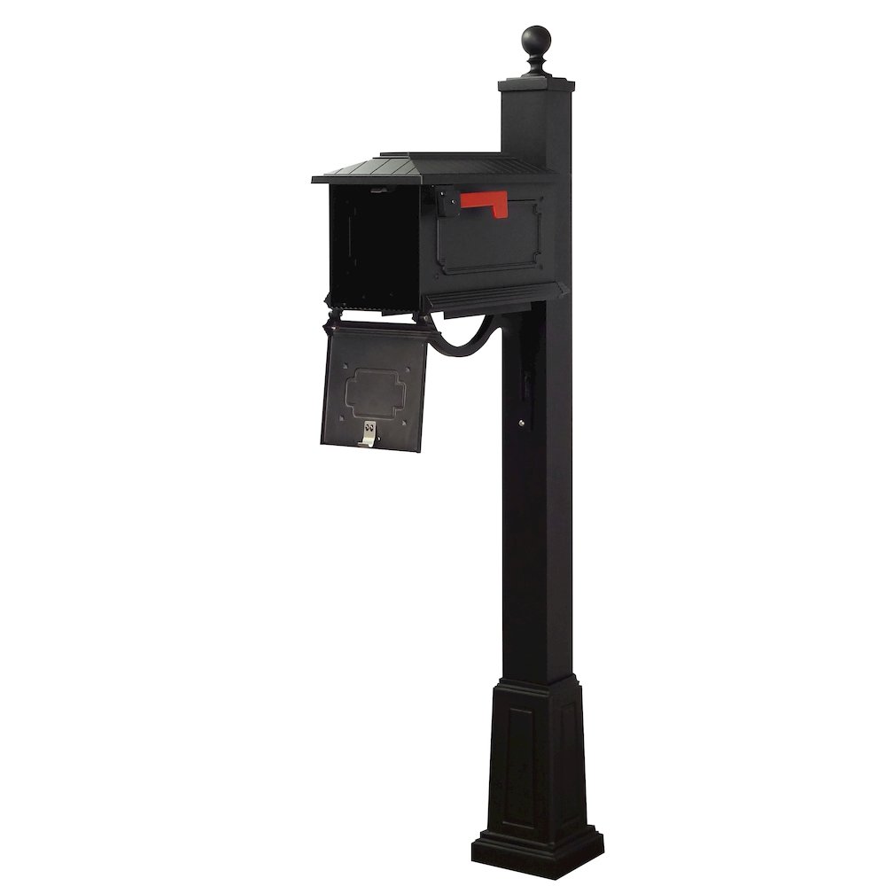 Kingston Curbside Mailbox and Springfield Mailbox Post with Base. Picture 3