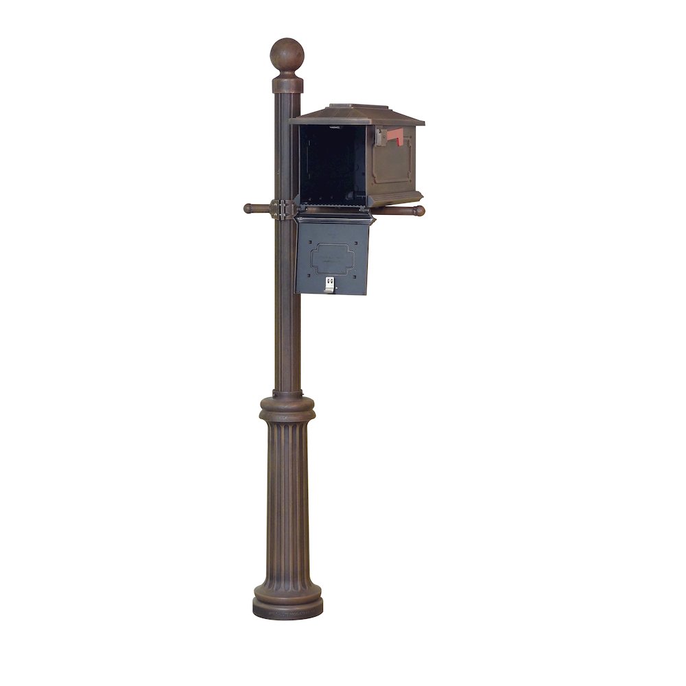 Kingston Curbside Mailbox and Fresno Mailbox Post. Picture 3