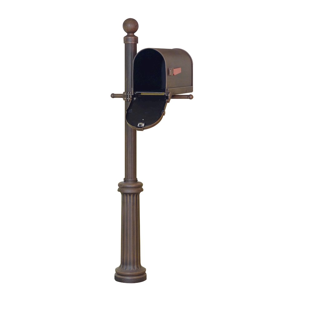 Savannah Curbside Mailbox and Fresno Mailbox Post. Picture 3
