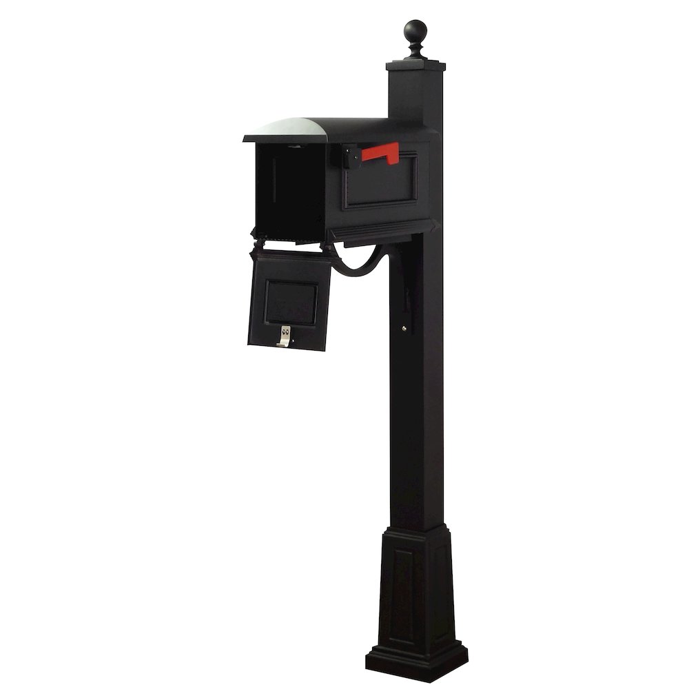 Traditional Curbside Mailbox and Springfield Mailbox Post with Base. Picture 3