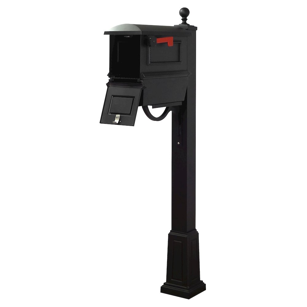 Traditional Curbside Mailbox with Newspaper Tube and Springfield Mailbox. Picture 3