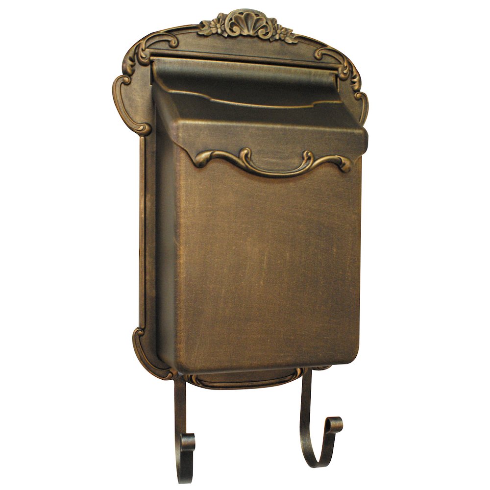 Victoria Vertical Mailbox Residential Wall Mount Aluminum. Picture 1