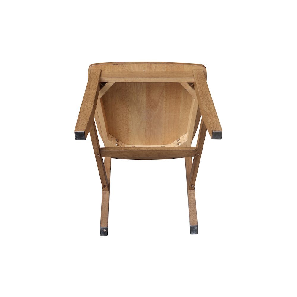 Set of Two Cafe Dining Chairs. Picture 7