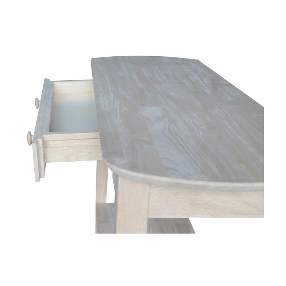 Philips Oval Sofa Table , Unfinished. Picture 9