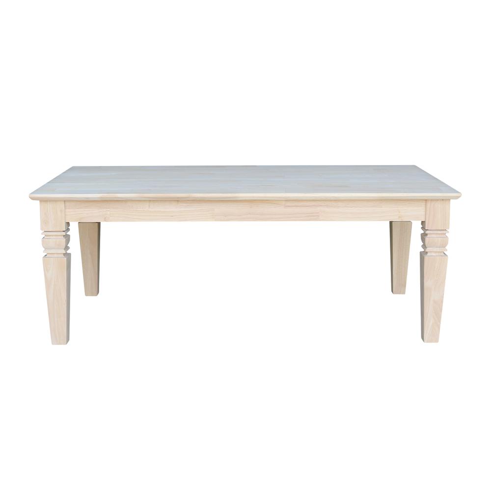 Java Coffee Table, Unfinished. Picture 5