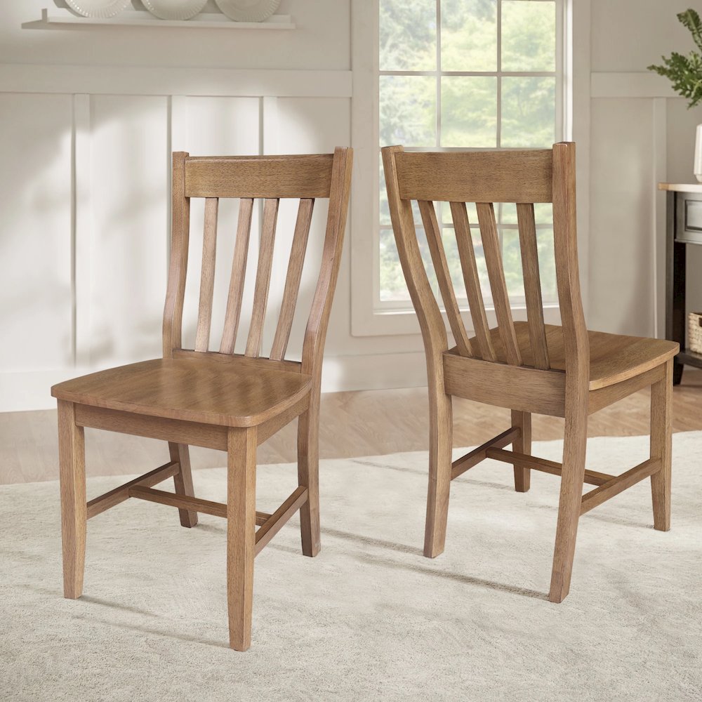Set of Two Cafe Dining Chairs. Picture 9