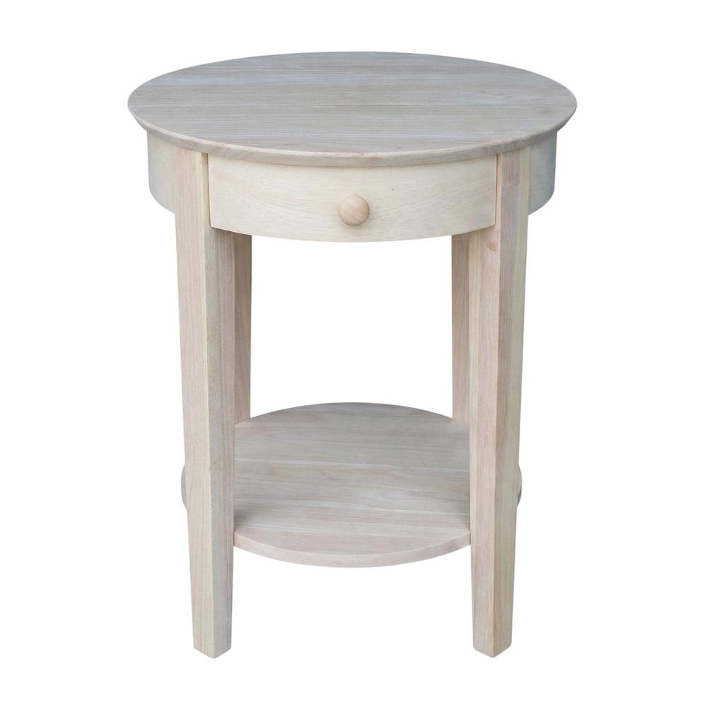Unfinished Entry Table with Modern Design and Versatile Use. Picture 4