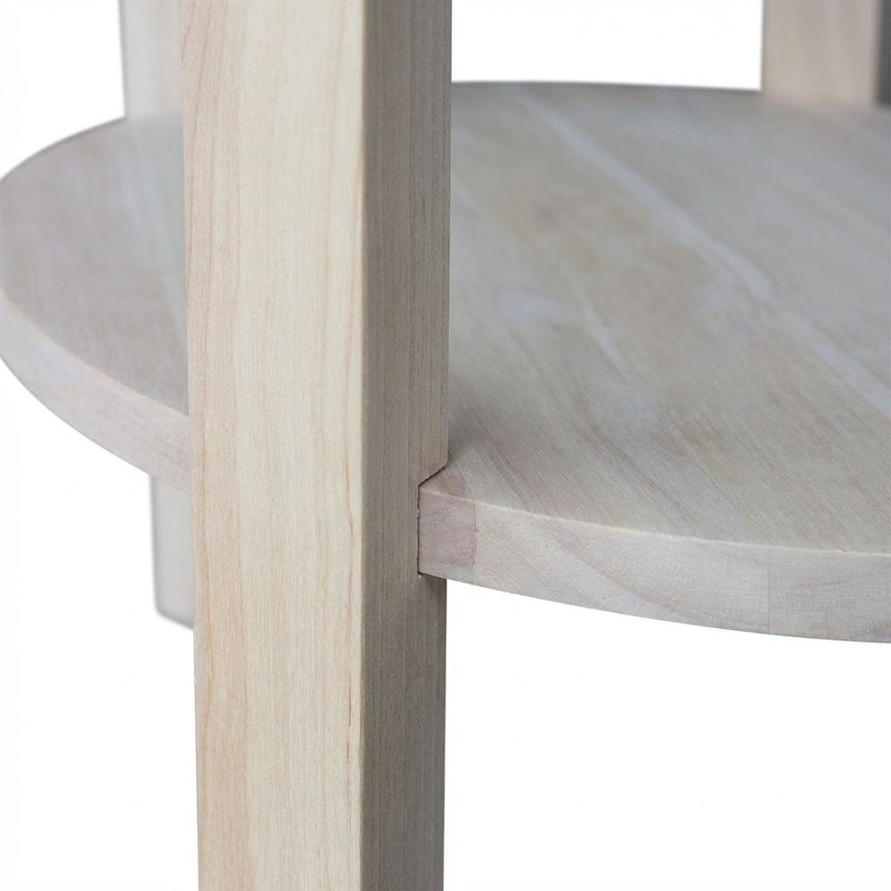 Unfinished Entry Table with Modern Design and Versatile Use. Picture 5
