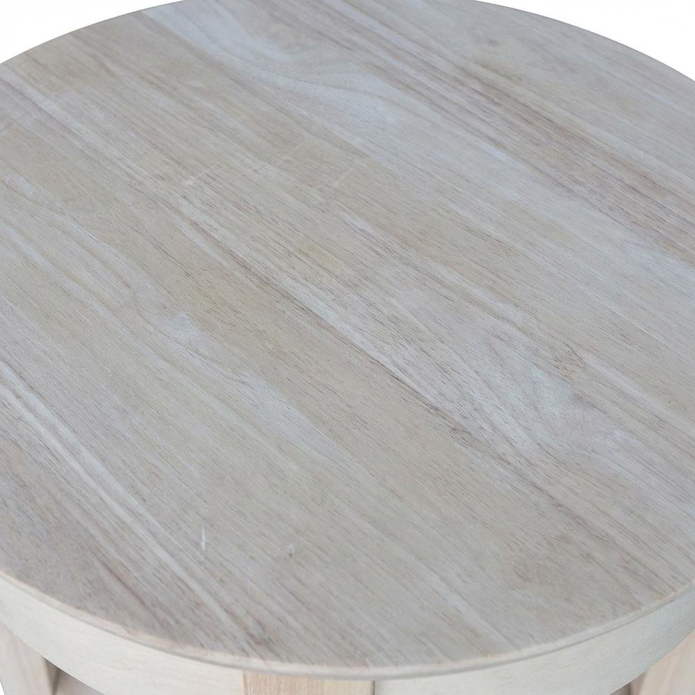 Unfinished Entry Table with Modern Design and Versatile Use. Picture 6