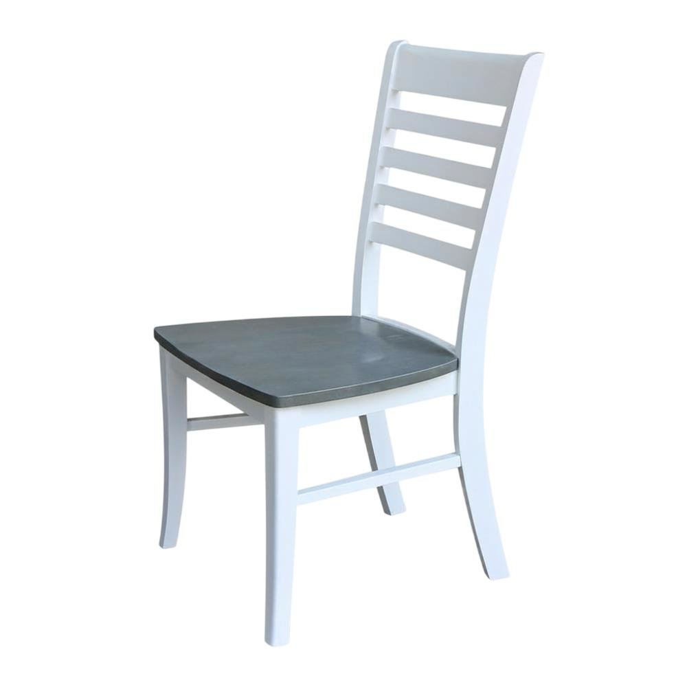 Solid Wood Ladder Back Dining Chair for Kitchen and Dining Room. Picture 3