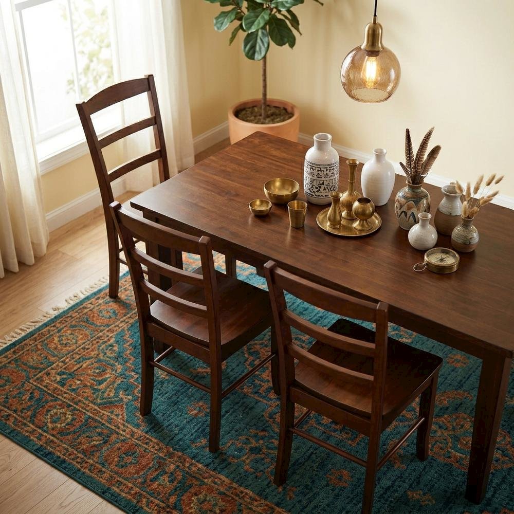 Madrid Ladderback Hardwood Dining Chair for Kitchen or Dining Room. Picture 2
