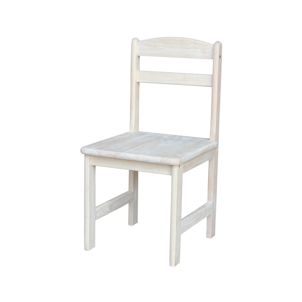 Set of Two Juvenile Chairs, Unfinished. Picture 2
