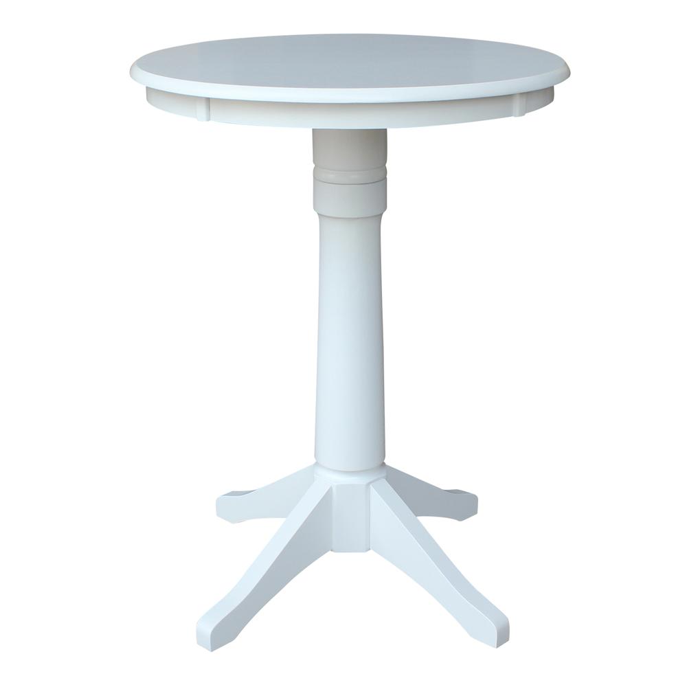 30" Round Top Pedestal Table - 28.9"H. Picture 11