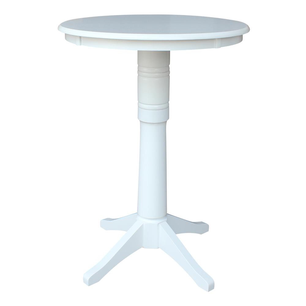 30" Round Top Pedestal Table - 28.9"H. Picture 10