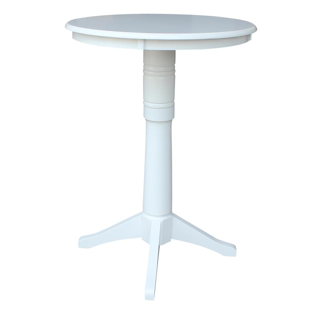 30" Round Top Pedestal Table - 28.9"H. Picture 8