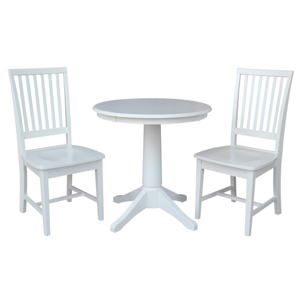 30" Round Top Pedestal Table - 28.9"H. Picture 12
