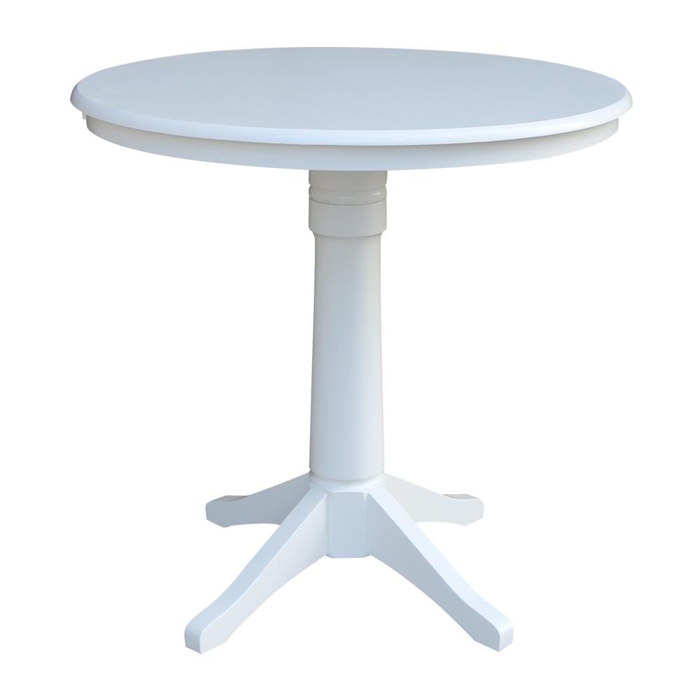 36" Round Top Pedestal Table - 28.9"H. Picture 11